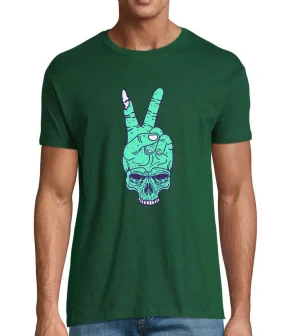 SKULL HAND PEACE